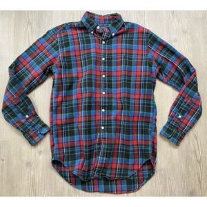 Ralph Lauren Classic Fit Plaid Button Up Shirt Men’s Size S